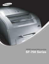 Samsung SF-750 Benutzerhandbuch