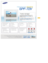 Samsung SPF-72V Benutzerhandbuch