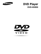Samsung DVD-HD850 Benutzerhandbuch