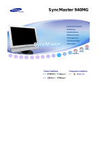 Samsung 940MG Benutzerhandbuch