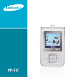 Samsung YP-T7FQ Benutzerhandbuch