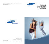 Samsung SGH-P400 Benutzerhandbuch