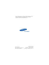 Samsung SGH-X460 Benutzerhandbuch