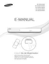 Samsung BD-H8900M Benutzerhandbuch