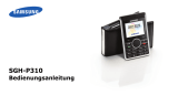Samsung SGH-P310 Benutzerhandbuch