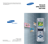 Samsung SGH-X400 Benutzerhandbuch