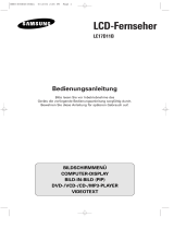 Samsung LE17D11B Benutzerhandbuch