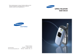 Samsung SGH-E610 Bedienungsanleitung