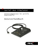 PEAK-System Serial Bus Simulator Bedienungsanleitung