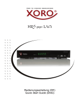 Xoro HRS 9190 LAN Benutzerhandbuch