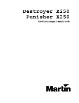 Martin Punisher X250 Benutzerhandbuch
