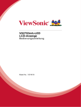 ViewSonic VX2703MH-LED Benutzerhandbuch