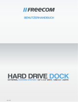 Freecom Hard Drive Dock Benutzerhandbuch