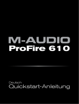 M-Audio Profire 610 Schnellstartanleitung