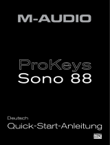 M-Audio ProKeys Sono 88 Schnellstartanleitung