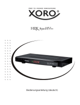Xoro HRK 8910Hbb plus Bedienungsanleitung