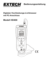 Extech Instruments HD400 Benutzerhandbuch