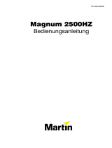 Martin Magnum 2500 Hz Benutzerhandbuch