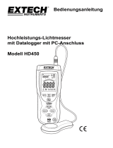 Extech Instruments HD450 Benutzerhandbuch