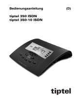 Tiptel 350 ISDN / 350-10 ISDN Benutzerhandbuch
