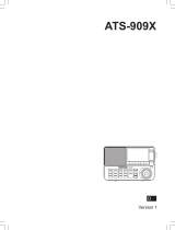 Sangean ATS-909X Benutzerhandbuch