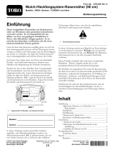 Toro 50cm Mulching/Rear Bagging Lawn Mower Benutzerhandbuch