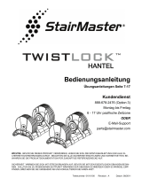 Stairmaster TwistLock Dumbbells Bedienungsanleitung