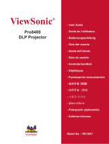ViewSonic PRO8400 Benutzerhandbuch