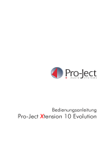 Pro-Ject Xtension 10 Evolution Anleitung
