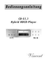VINCENT CD-S1.1 Bedienungsanleitung