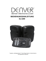 Denver DJ-200 Benutzerhandbuch