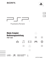 Sony PSP logiciel système version 2.80 Benutzerhandbuch