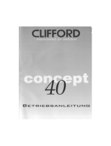 Clifford CONCEPT40 Bedienungsanleitung
