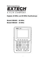 Extech Instruments MS420 Benutzerhandbuch