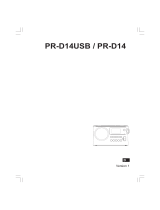 Sangean PR-D14 Benutzerhandbuch