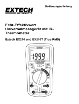 Extech Instruments EX210T Benutzerhandbuch
