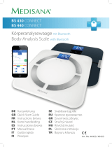 Medisana Body analysis scale with Bluetooth BS 430 connect Bedienungsanleitung