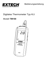 Extech Instruments TM100 Benutzerhandbuch