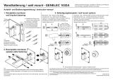 Genelec 1032-460B Wall mount for 1032 and S30D Bedienungsanleitung