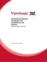 ViewSonic VA2265S Bedienungsanleitung