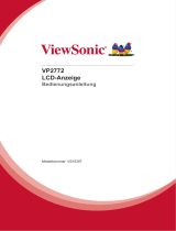 ViewSonic VP2772-S Bedienungsanleitung