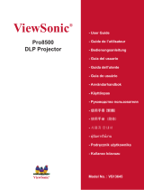 ViewSonic PRO8500 Benutzerhandbuch