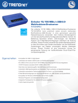 Trendnet TE100-MP2U Datenblatt