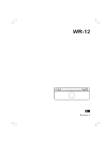 Sangean WR-12 Benutzerhandbuch