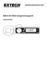 Extech Instruments DC400 Benutzerhandbuch