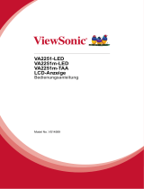 ViewSonic VA2251m-LED-S Benutzerhandbuch