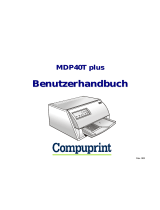 Compuprint MDP 40 T plus Benutzerhandbuch