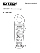 Extech Instruments MA220 Benutzerhandbuch