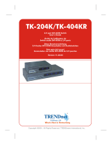 Trendnet TK-404KR Benutzerhandbuch