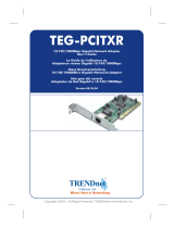 Trendnet TEG-PCITXR Benutzerhandbuch